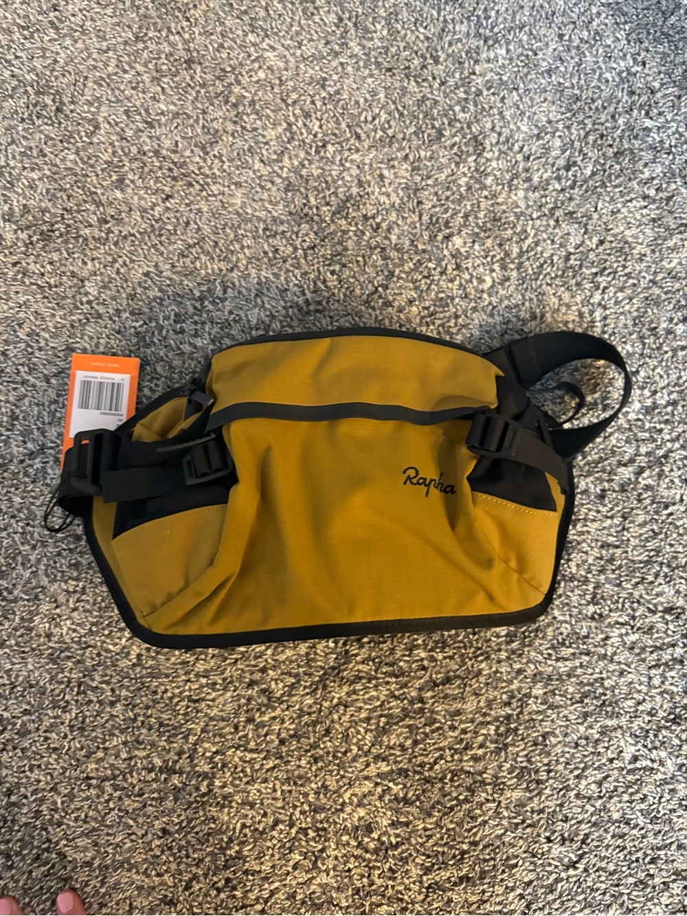 Rapha Mustard Yellow Trail Hip Pack